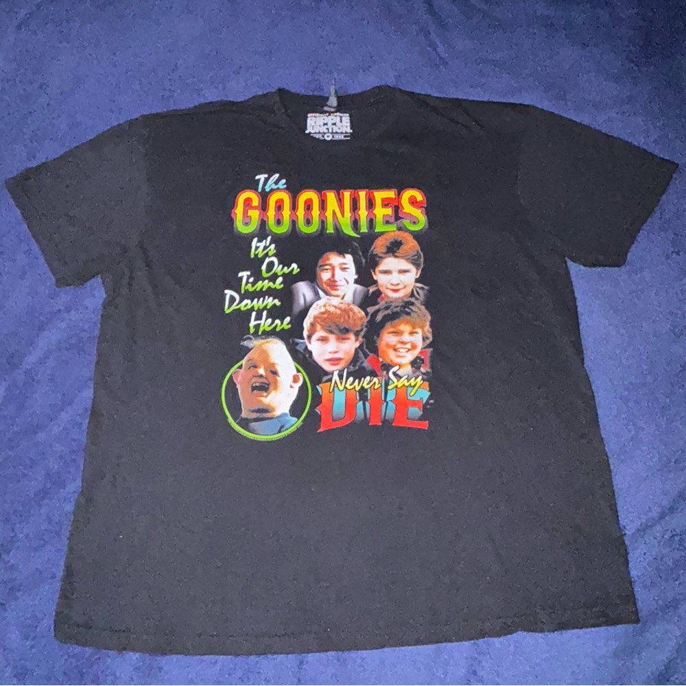 Ripple Junction Black Goonies Kids T-Shirt